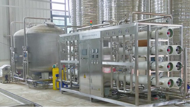 年產50萬噸純凈水設備竟然是這5大系統組成的